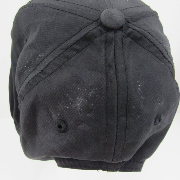 ESTES Embroidered Logo Men's Black on Black Adjustable Strap Back Cap Hat - Picture 6 of 11